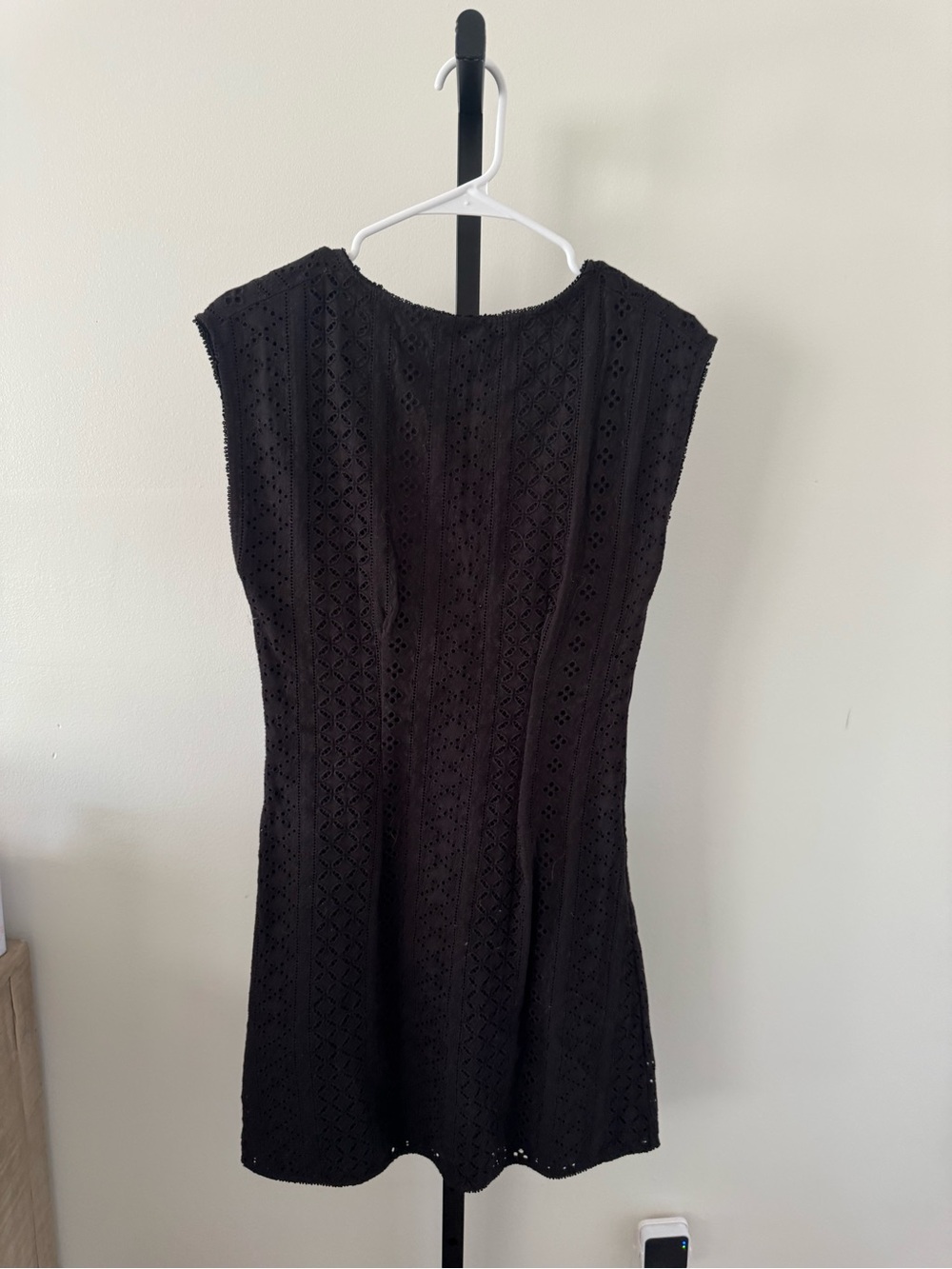Free People ‘Remember Me Dress ‘Black Eyelet Midi Dress
